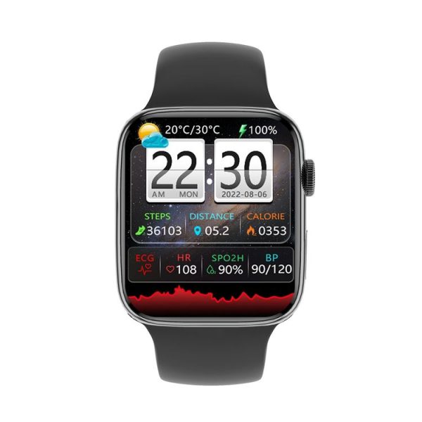 HAMTOD GT17 Max 1.85 inch Smart Watch, Support Voice Calling / Heart Rate / Blood Oxygen / NFC (Black) - Image 2
