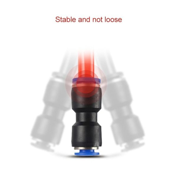 PU-6 LAIZE 10pcs PU Plastic Straight Pneumatic Quick Fitting Connector - Image 3