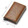 C1804H1 RFID Carbon Fiber Wallet For Men (Black) - Image 2