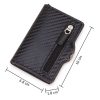 C1911H9 RFID Multi-card PU Leather Metal Card Package (Gold) - Image 2