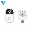ML18 Mini Ultra Wide Angle Smart Video Doorbell Support Two-way Voice (White)