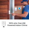 ML18 Mini Ultra Wide Angle Smart Video Doorbell Support Two-way Voice (White) - Image 7
