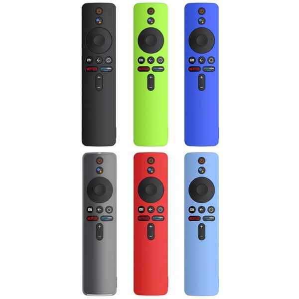 Xiaomi MiBox S Solid Color Silicone Protective Cover (Black) - Image 2