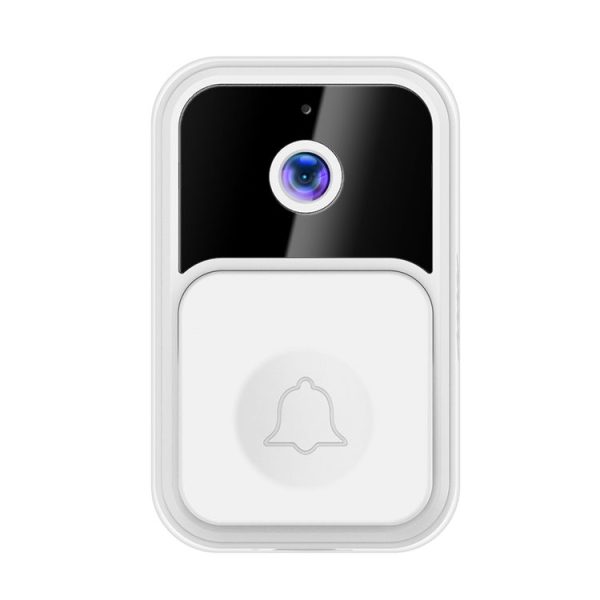 ML19 90 Degree Wide Angle Wireless Smart Video Doorbell (White) - Image 2