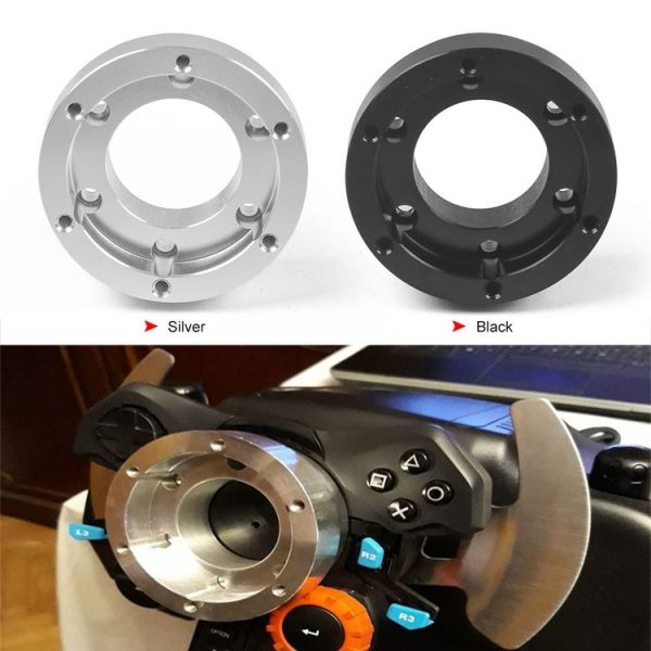 Logitech G29 G920 G923 70mm Gaming Steering Wheel Adapter (Black) - Image 5