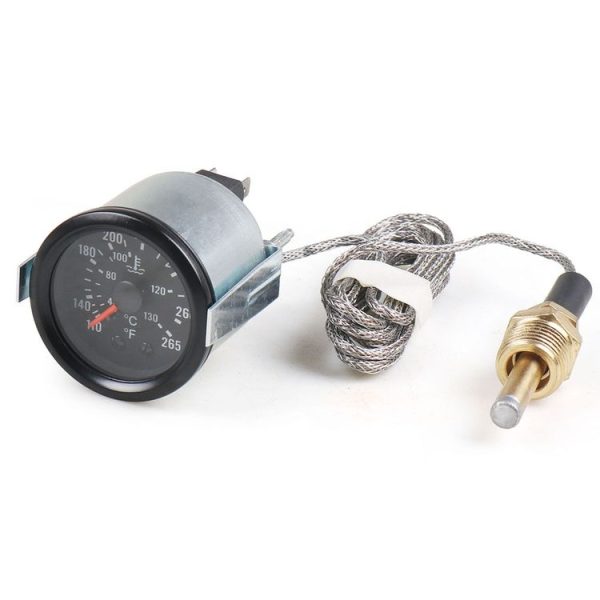 52mm Pointer Mechanical Water Temperature Gauge with Sensor - Image 2