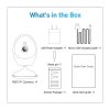 ESCAM QF006 3MP 1296P HD Indoor Wireless PTZ IP Camera IR Night Vision AI Humanoid Detection Home Security CCTV Monitor, Plug Type: EU Plug (White) - Image 12