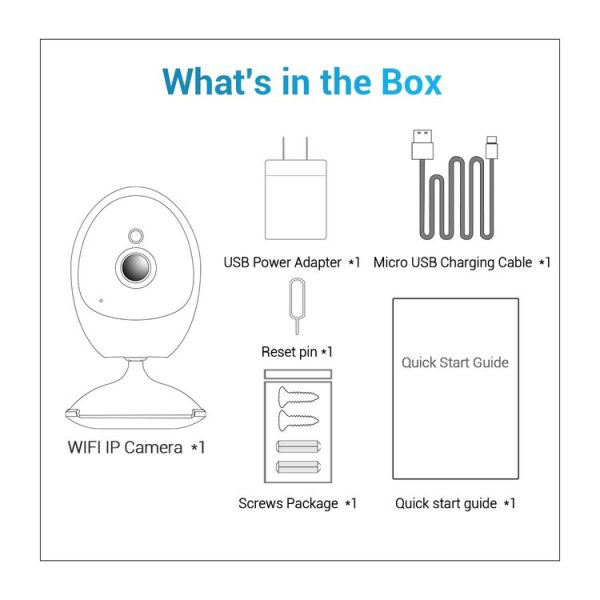 ESCAM QF006 3MP 1296P HD Indoor Wireless PTZ IP Camera IR Night Vision AI Humanoid Detection Home Security CCTV Monitor, Plug Type: EU Plug (White) - Image 12