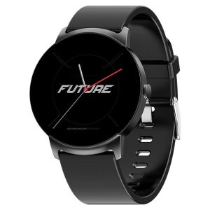 KS02 1.32 Inch Smart Watch Supports Blood Glucose Detection, Blood Pressure Detection, Blood Oxygen Detection (Black)