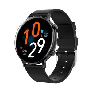 HAMTOD GW33S 1.28 inch TFT Screen Smart Watch, Support Bluetooth Calling / Heart Rate Detection / Blood Oxygen Detection (Black)
