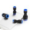 PG8-4 LAIZE 10pcs Plastic Reducing Straight Pneumatic Quick Fitting Connector - Image 2