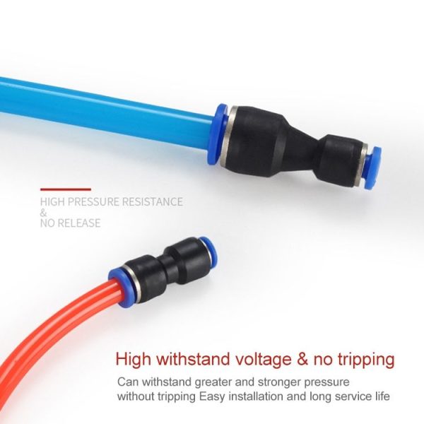 PG10-8 LAIZE 10pcs Plastic Reducing Straight Pneumatic Quick Fitting Connector - Image 4