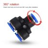 PY-10 LAIZE 10pcs Plastic Y-type Tee Reducing Pneumatic Quick Fitting Connector - Image 3