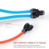 PY-10 LAIZE 10pcs Plastic Y-type Tee Reducing Pneumatic Quick Fitting Connector - Image 4