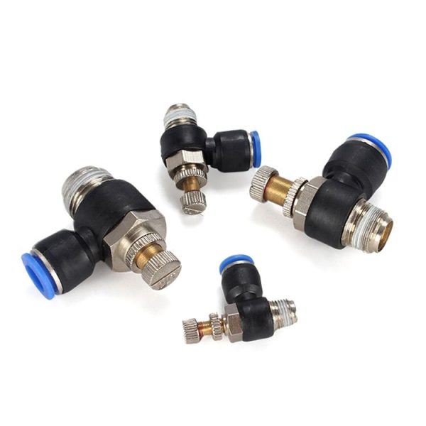 SL8-03 LAIZE Throttle Valve Quick Fitting Pneumatic Connector - Image 2