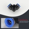 PV-12 LAIZE 10pcs Plastic Elbow Pneumatic Quick Fitting Connector - Image 6