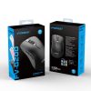 FOREV FV-G200 Wireless Ergonomic Vertical Side Button Mouse (Milk Tea Color) - Image 6