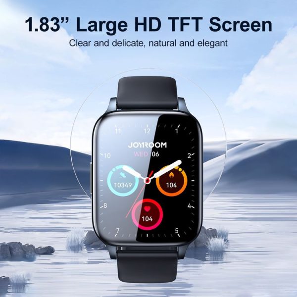 JOYROOM Fit-Life Series JR-FT3 Pro 1.83 inch Bluetooth Smart Watch Support Call / Heart Rate Monitoring (Grey) - Image 2