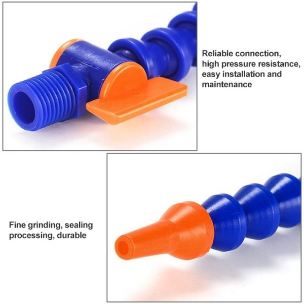 3 / 8 inch 40cm Adjustable Plastic Flexible Water Oil Cooling Hose Without Switch - Image 3