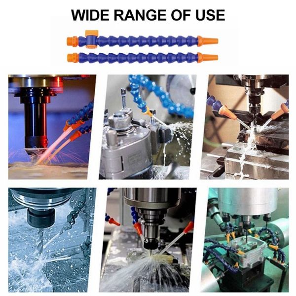 3 / 8 inch 40cm Adjustable Plastic Flexible Water Oil Cooling Hose Without Switch - Image 6