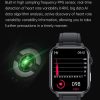 E200 1.72 inch HD Screen Encoder TPU Strap Smart Watch Supports ECG Monitoring / Blood Oxygen Monitoring (Blue) - Image 8