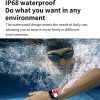 L32 1.85 inch TFT Square Screen Smart Watch Supports Heart Rate Monitoring / Blood Oxygen Monitoring (Black) - Image 8