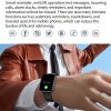 L32 1.85 inch TFT Square Screen Smart Watch Supports Heart Rate Monitoring / Blood Oxygen Monitoring (Black) - Image 9