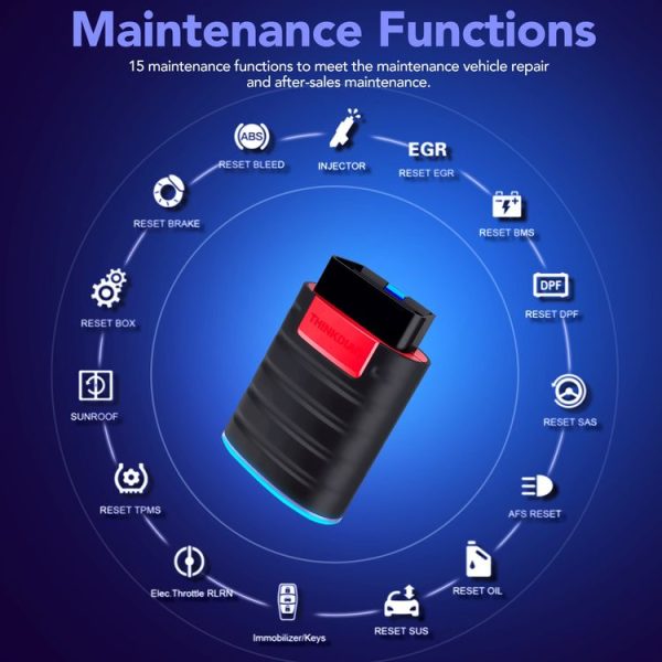 ThinkDiag SP164-O OBD2 Car Fault Diagnosis Instrument with a Free Software and DEMO - Image 3