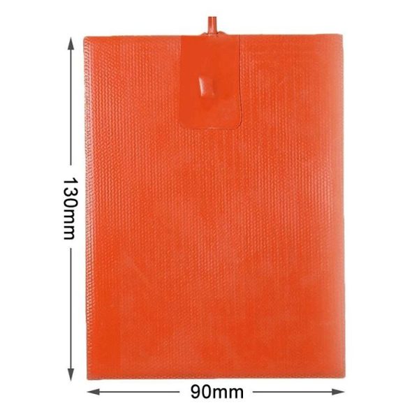 9 x 13cm Car Engine Oil Pan Sump Tank Heater Pad, Plug Type: EU Plug - Image 3