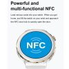 Ochstin 5HK43 1.32 inch Round Screen Smart Watch Supports Bluetooth Call Function / Blood Oxygen Monitoring, Strap: Steel (Silver) - Image 11