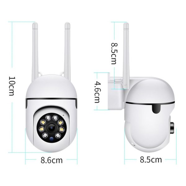 A7 1080P HD Wireless WiFi Smart Surveillance Camera Support Night Vision / Two Way Audio without Memory - Image 10