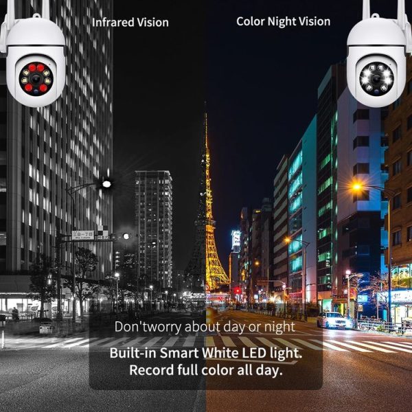 A7 1080P HD Wireless WiFi Smart Surveillance Camera Support Night Vision / Two Way Audio without Memory - Image 5