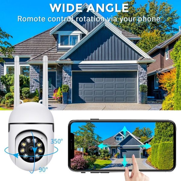 A7 1080P HD Wireless WiFi Smart Surveillance Camera Support Night Vision / Two Way Audio without Memory - Image 7