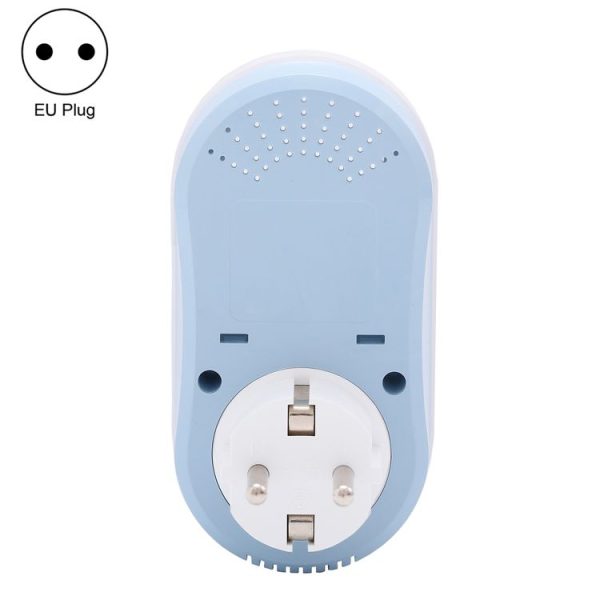BHT12-CW Plug-in LCD Thermostat With WiFi, EU Plug (Blue)