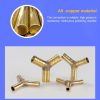 LAIZE 2pcs Pagoda Y-type Three Way Pneumatic Components, Caliber: 10mm - Image 5