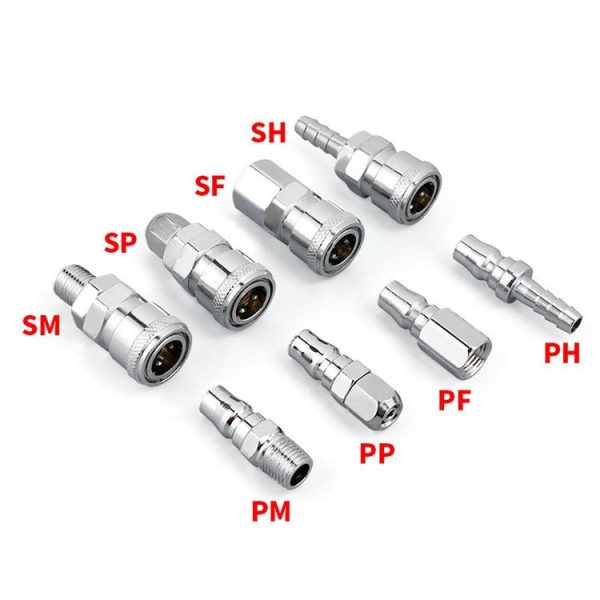 LAIZE PH-30 10pcs C-type Self-lock Air Tube Pneumatic Quick Fitting Connector - Image 3