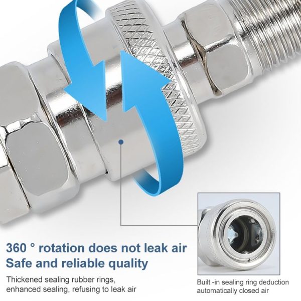 LAIZE PH-30 10pcs C-type Self-lock Air Tube Pneumatic Quick Fitting Connector - Image 4