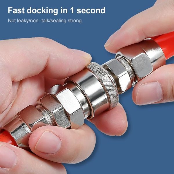LAIZE PH-30 10pcs C-type Self-lock Air Tube Pneumatic Quick Fitting Connector - Image 6