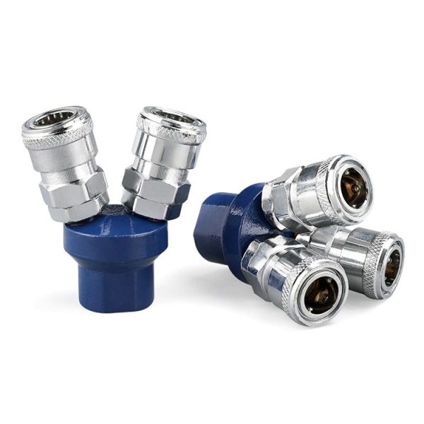 LAIZE Round Two Way C-type Self-lock Pneumatic Components - Image 2