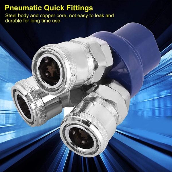 LAIZE Round Two Way C-type Self-lock Pneumatic Components - Image 5