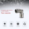 PV-6 LAIZE Nickel Plated Copper Elbow Pneumatic Quick Connector - Image 4