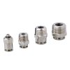 PC6-03 LAIZE Nickel Plated Copper Male Thread Straight Pneumatic Quick Connector - Image 3