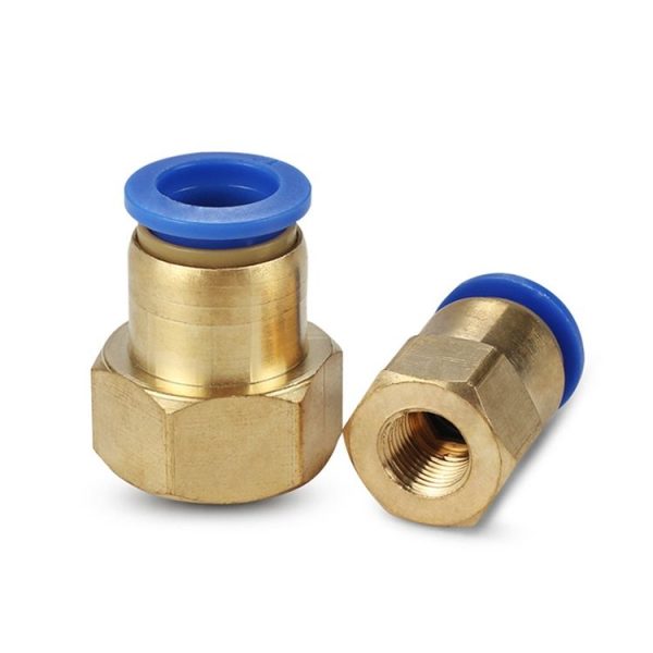 PCF12-04 LAIZE Female Thread Straight Pneumatic Quick Connector - Image 2