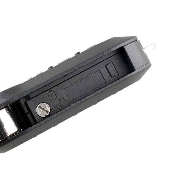 Fiat 3 Button Folding Car Key Case Remote Control Shell SIP22, Style: Black Switch Button - Image 4