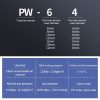 PW10-8 LAIZE 10pcs Plastic Y-type Tee Reducing Pneumatic Quick Fitting Connector - Image 5