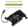 Waveshare Dedicated All-In-One Aluminum Alloy Cooling Fan For Raspberry Pi 4B - Image 4