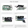 Waveshare Dedicated All-In-One Aluminum Alloy Cooling Fan For Raspberry Pi 4B - Image 8