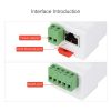 Waveshare Din Rail RS485 to RJ45 Serial Server with POE Function - Image 3