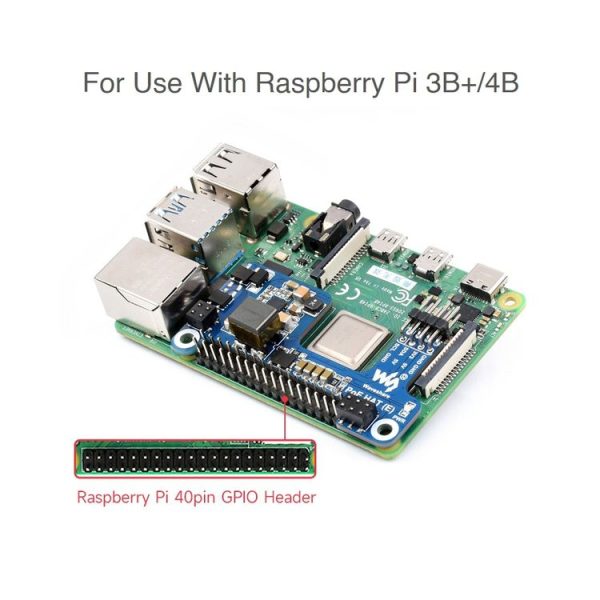 Waveshare Power over Ethernet HAT for Raspberry Pi 3B+ / 4B - Image 6