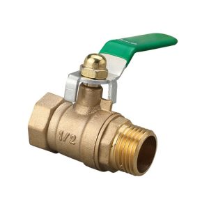 LAIZE Pneumatic Hose Connector Thickened Brass Ball Valve, Size: Inside and Outside 4 Point 1 / 2 inch